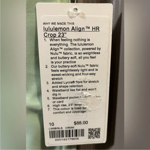 Lululemon Athletica Green High-Waisted Leggings - Picture 2 of 3